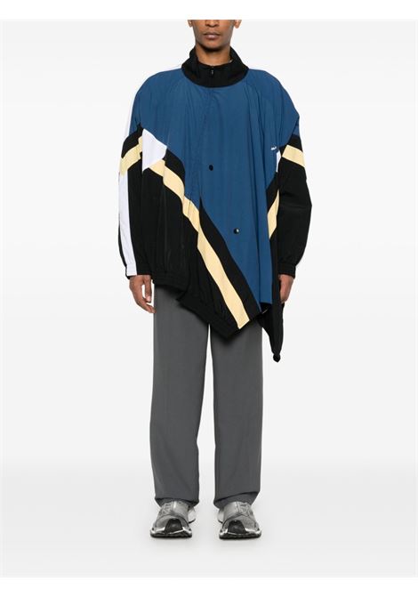 Black and multicolour Blanket track jacket Martine rose - men MARTINE ROSE | 150WP01011BLKYLLW